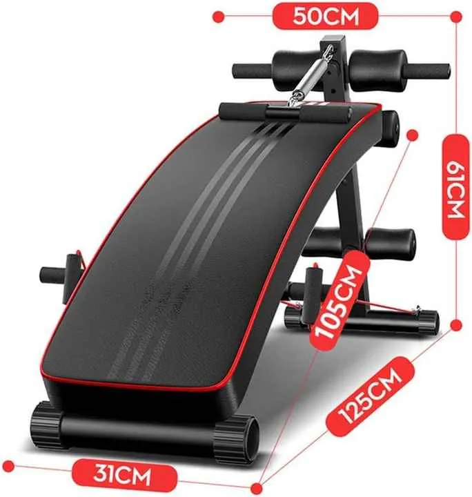 آلة تقوية البطن بلوحة استلقاء آلة البطن جهاز . Abdominal Strengthening Machine with Lie-in Board