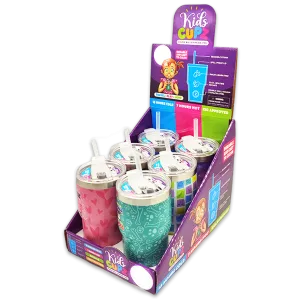 12 oz Insulated Kids Cup - 6 Pieces Per Retail Ready Display 24716