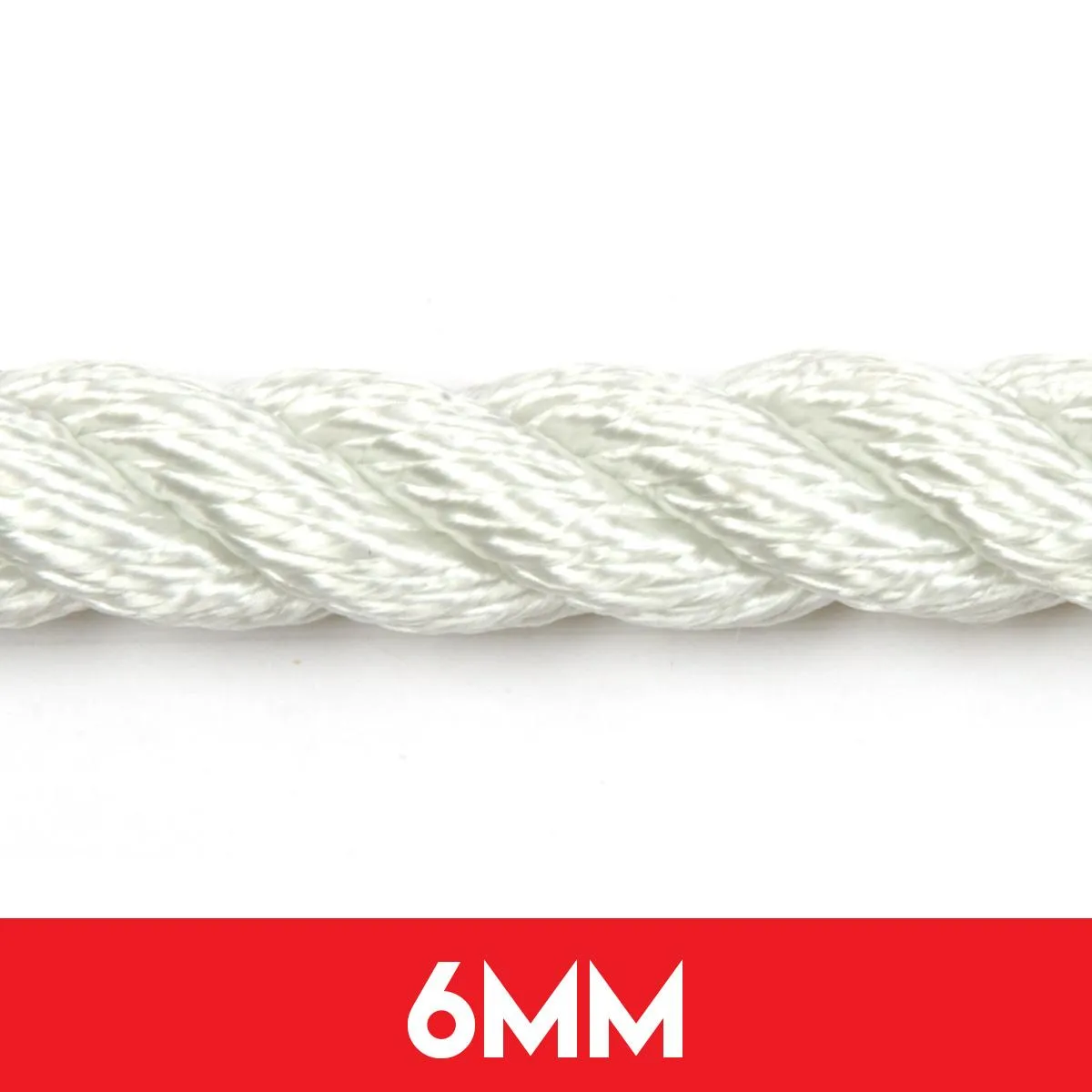 6mm 3 Strand Nylon Anchor Rope