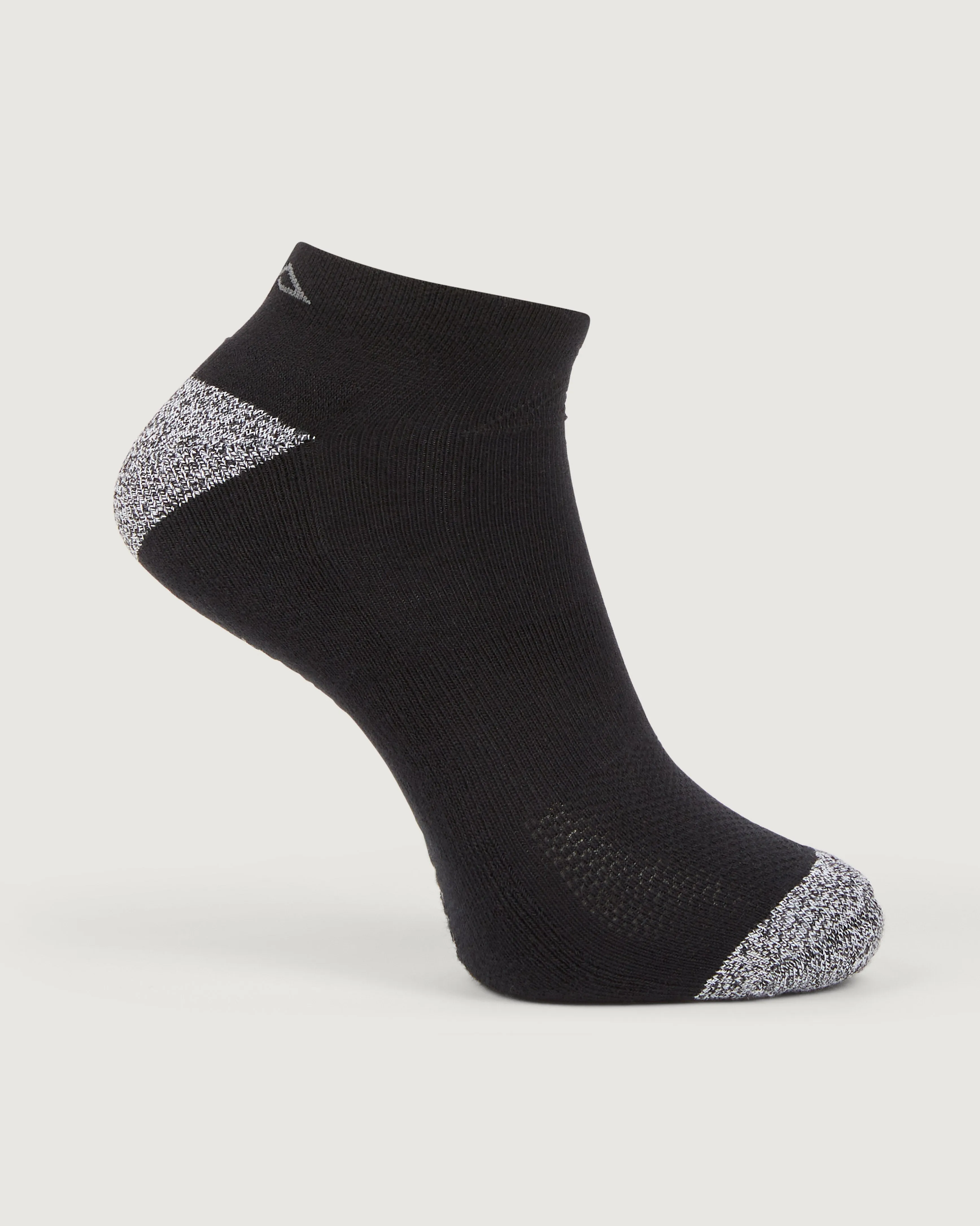 Accion driMOTION Low Cut Socks - 3 Pack - Black/White/Blush Pink