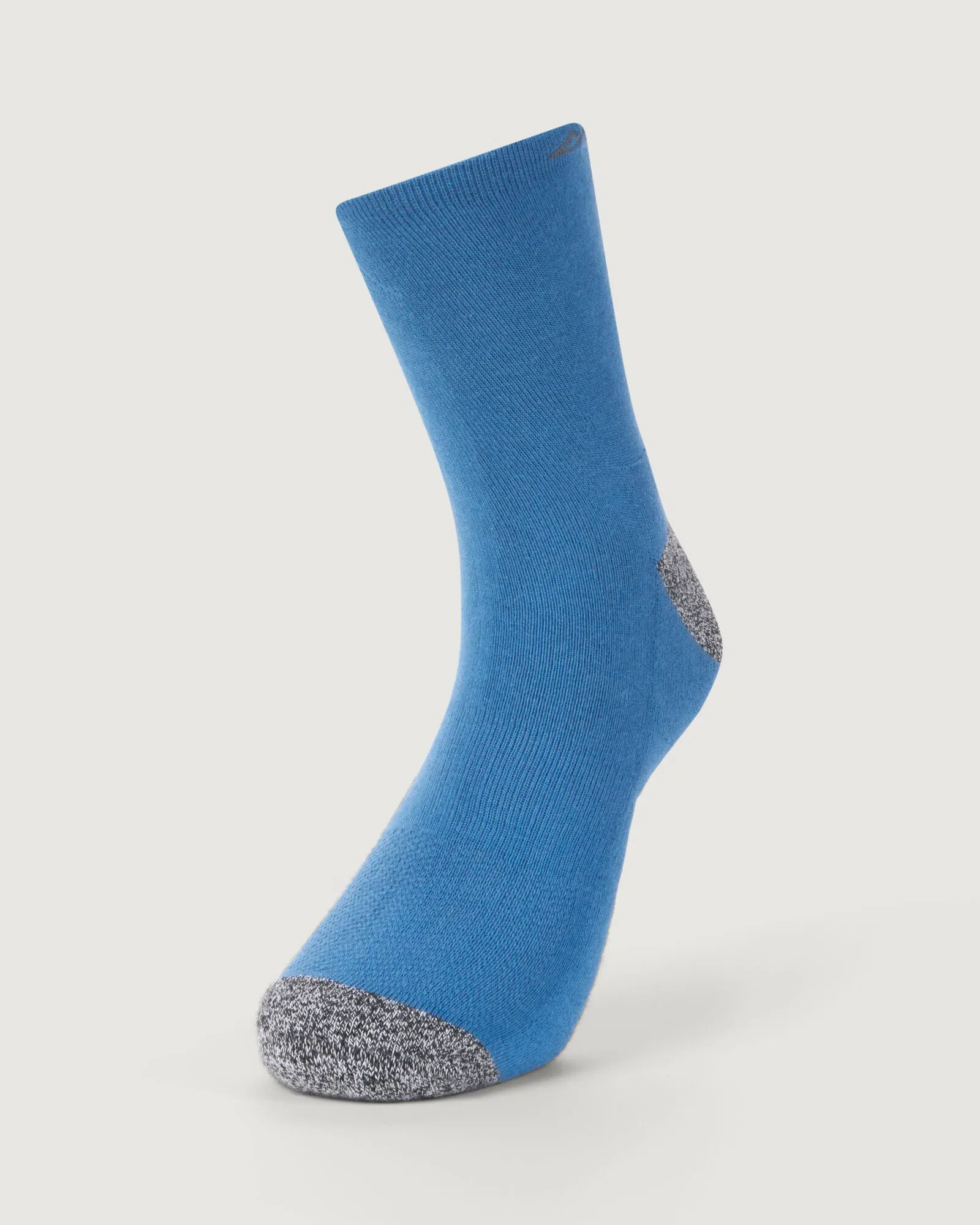 Accion driMOTION Quarter Crew Socks - 2 Pack - Black/Blueridge