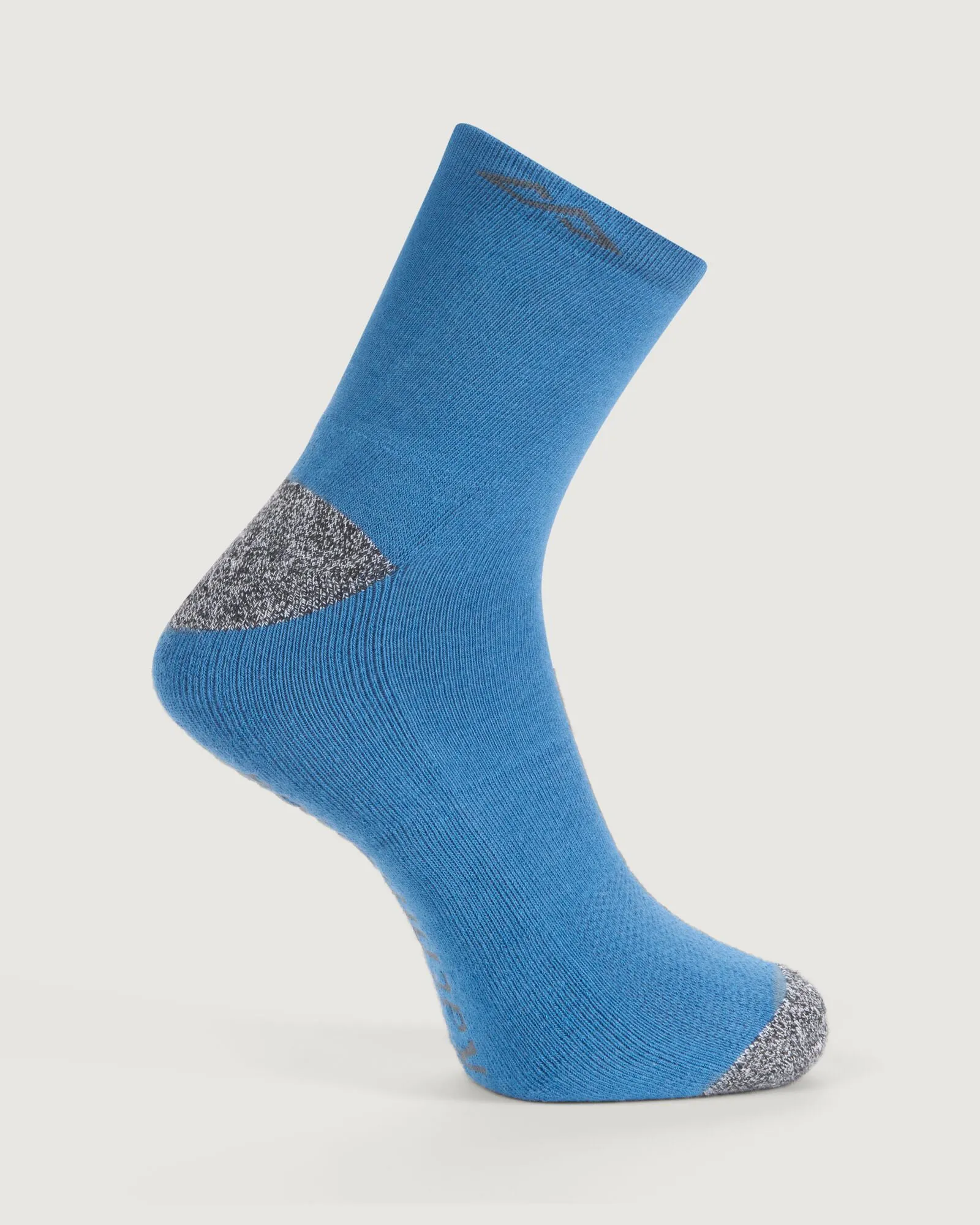 Accion driMOTION Quarter Crew Socks - 2 Pack - Black/Blueridge