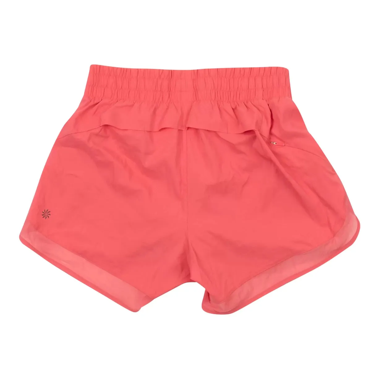 Athleta Mesh Racer Run Mid Rise 4 Short - Women's