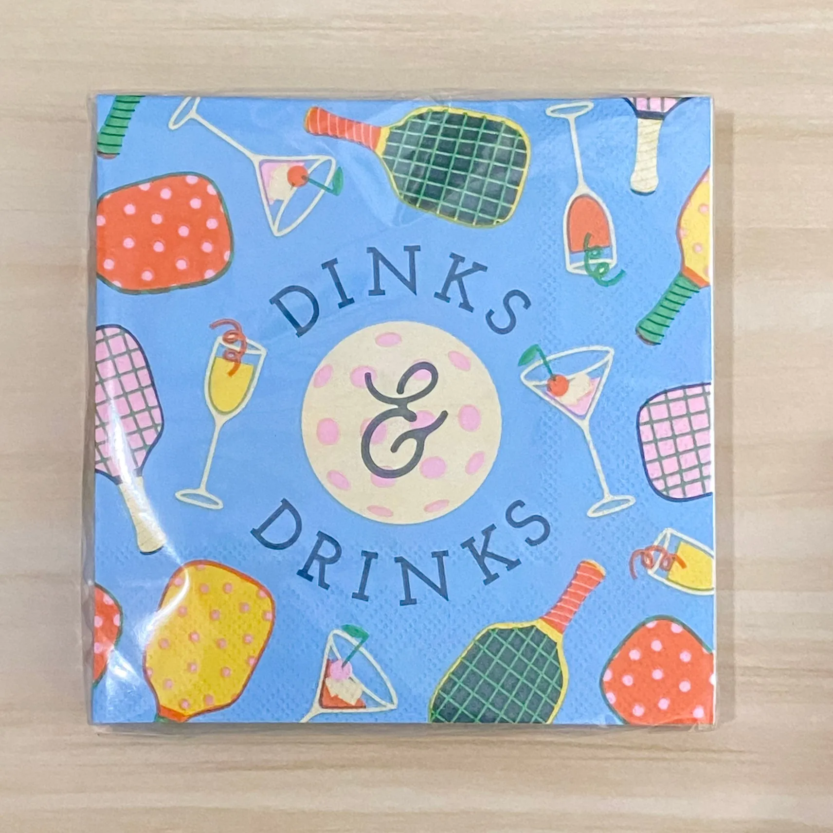 Dinks and Drinks Cocktail Napkins