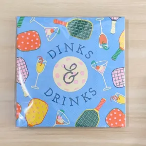 Dinks and Drinks Cocktail Napkins