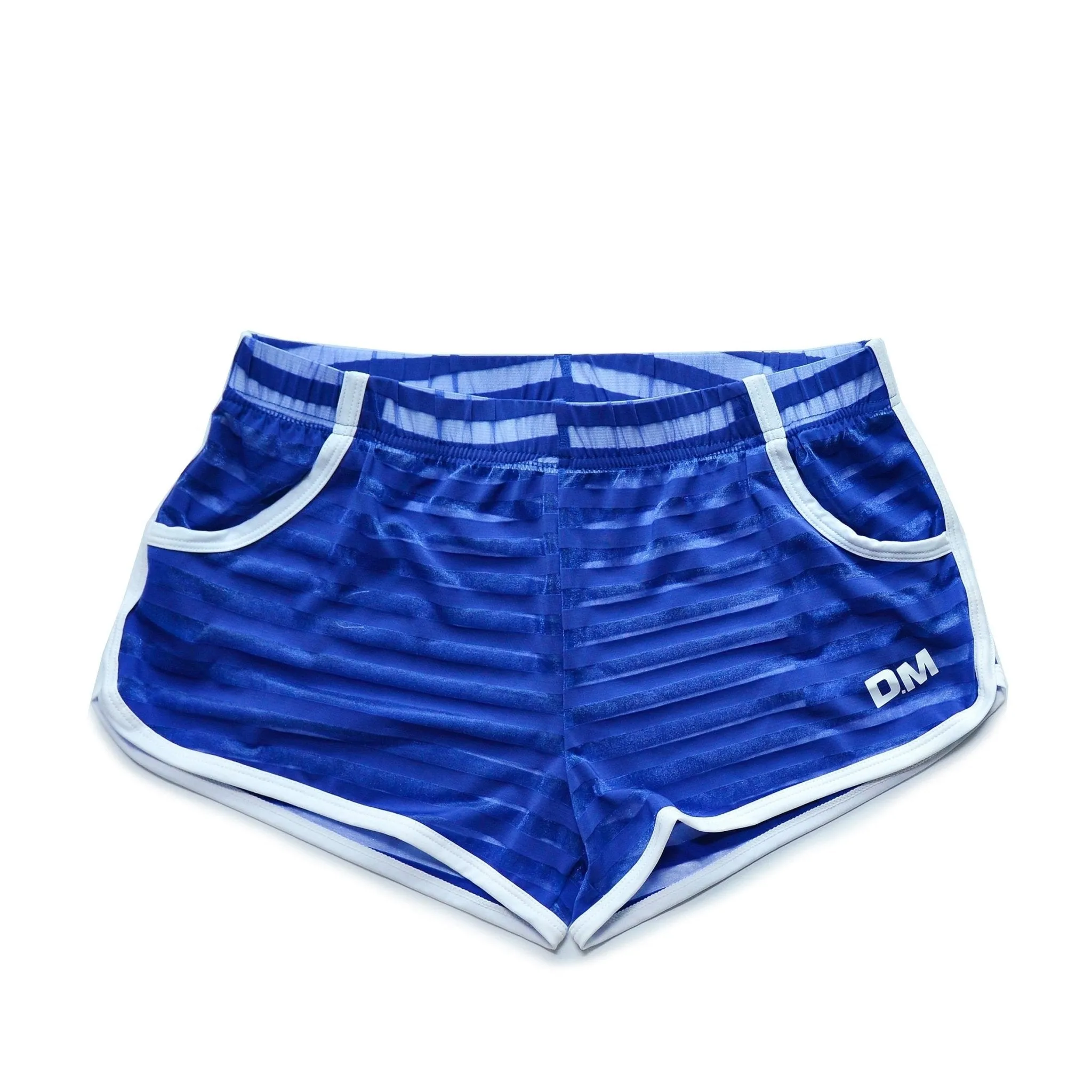 DM Striped Mesh Running Shorts