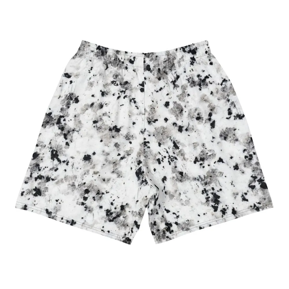 'Marble' men's athleisure shorts