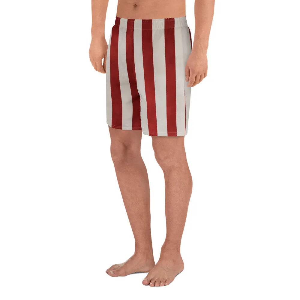 Men's HM Stretching Portrait Inspired Athletic Long Shorts