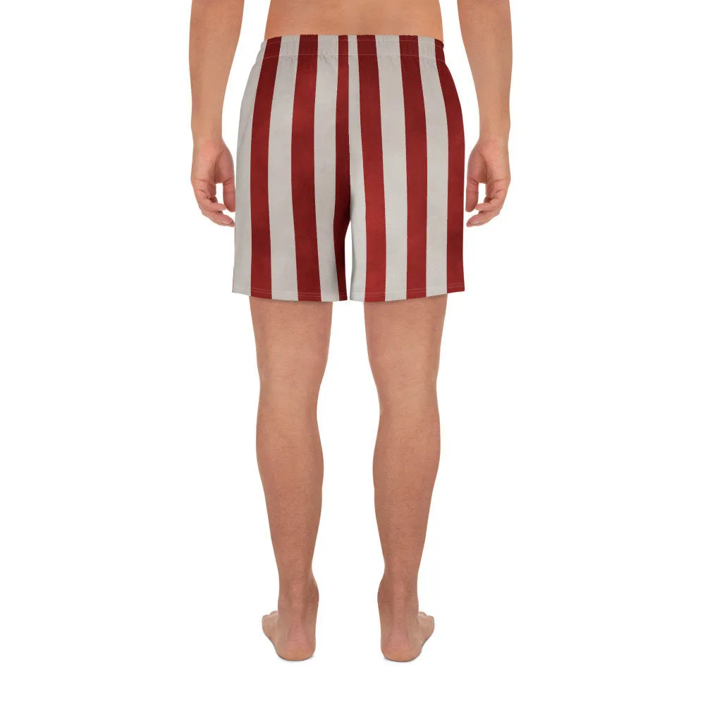Men's HM Stretching Portrait Inspired Athletic Long Shorts