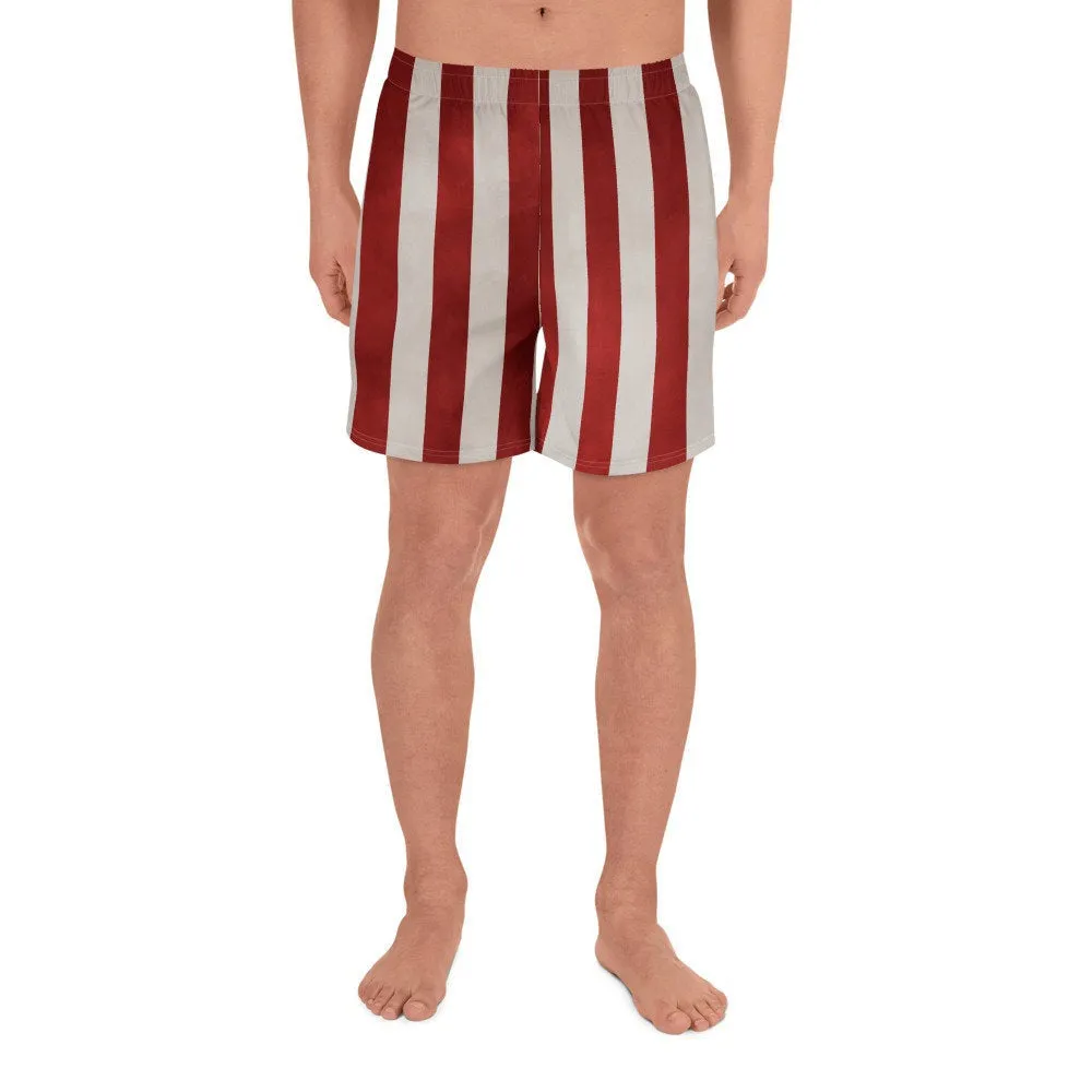 Men's HM Stretching Portrait Inspired Athletic Long Shorts
