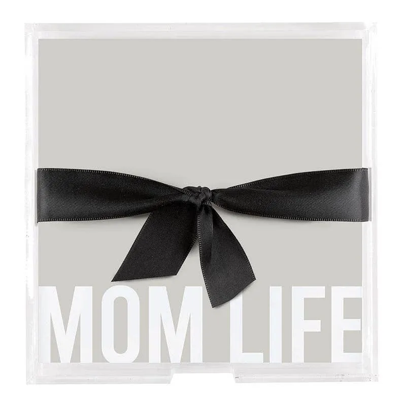 Mom Life Acrylic Notepaper Tray