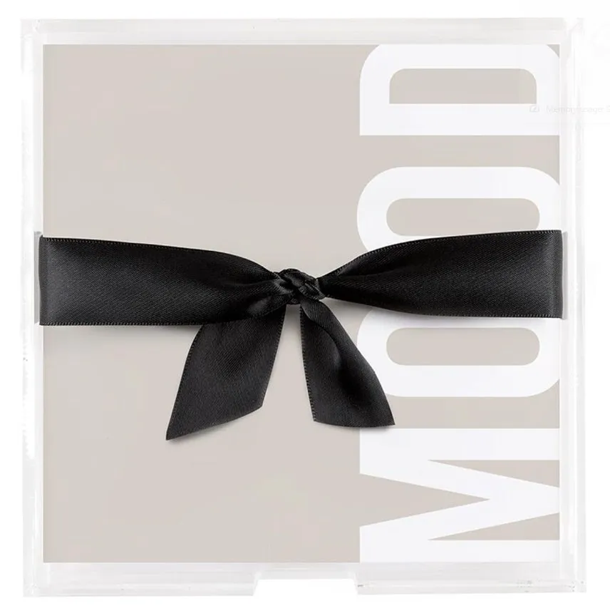 MOOD Sq. Acrylic Notepad Tray