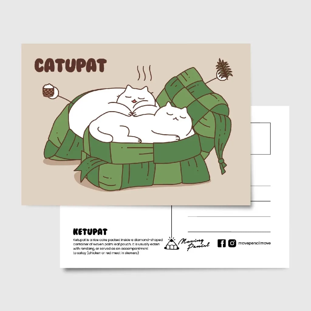 MOVING PENCIL DESIGN Postcard