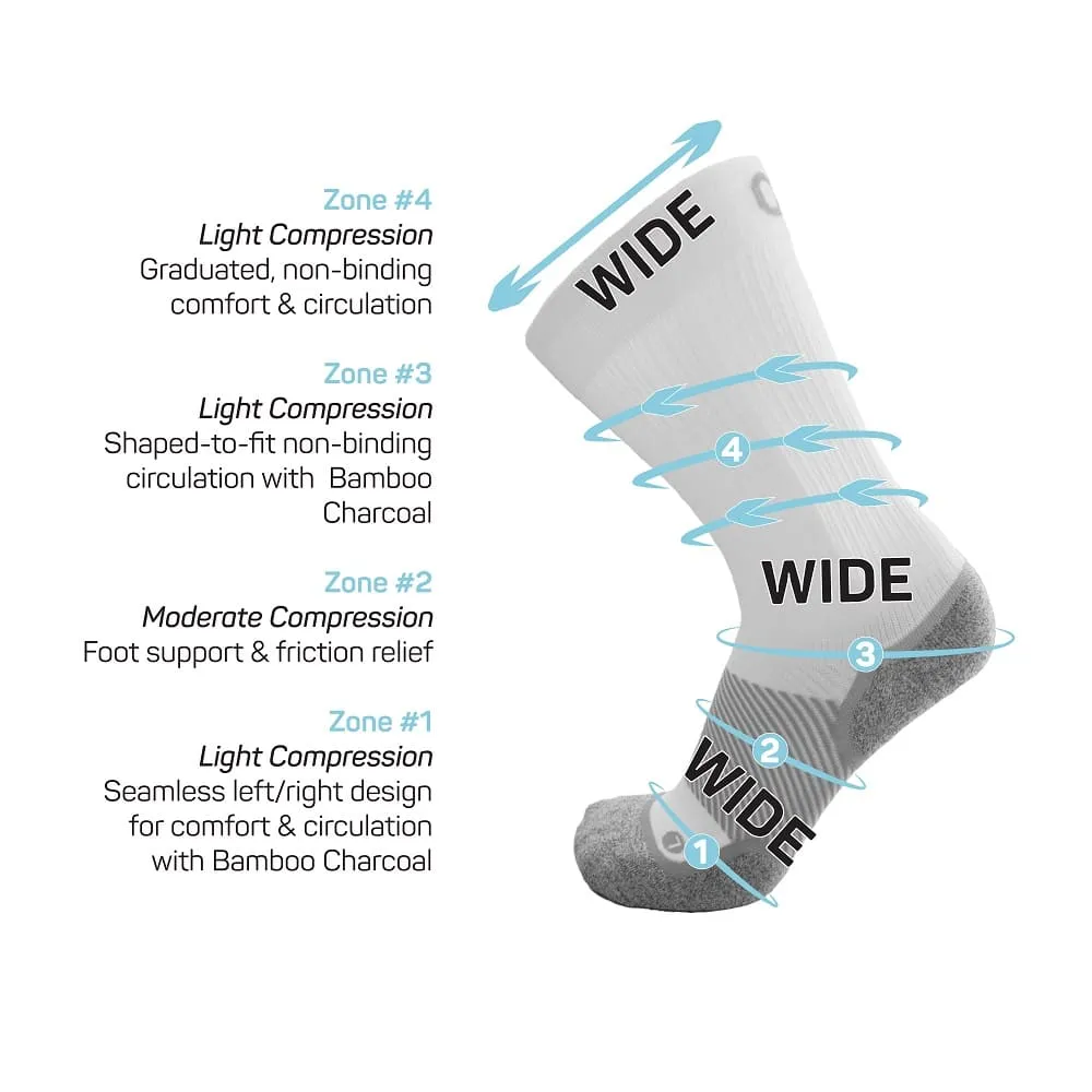 OS1st WP4  Wellness Performance Crew Socks (Wide)