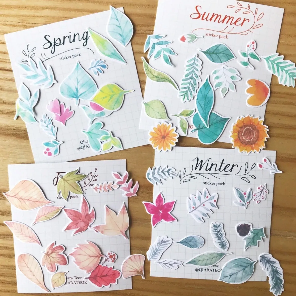 Qiara's Winter Sticker Pack