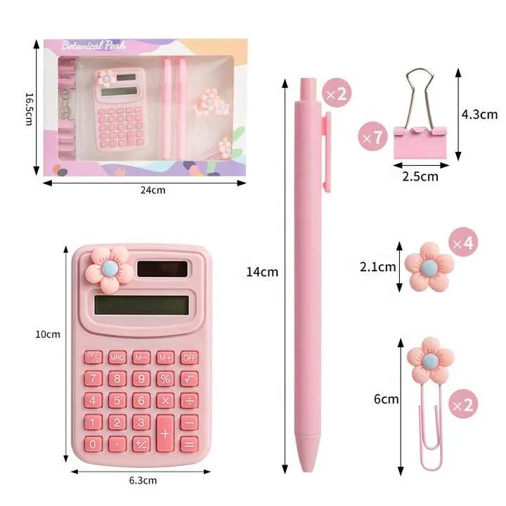 Stationary with Pen for Gift Student-مجموعة أدوات مكتبية