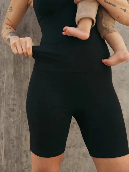 Sublime Bamboo Maternity   Postpartum Bike Short